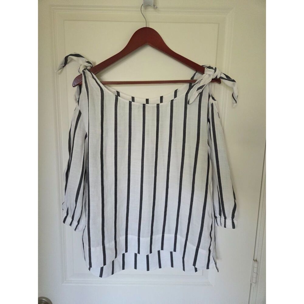 Zara Ramie Blend Top Size S